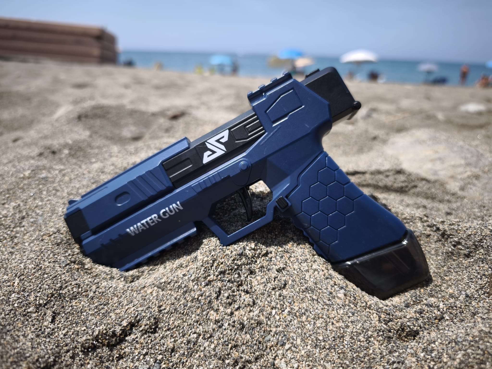 Pistola de Agua Realista Premium | Máximo Alcance y Diversión