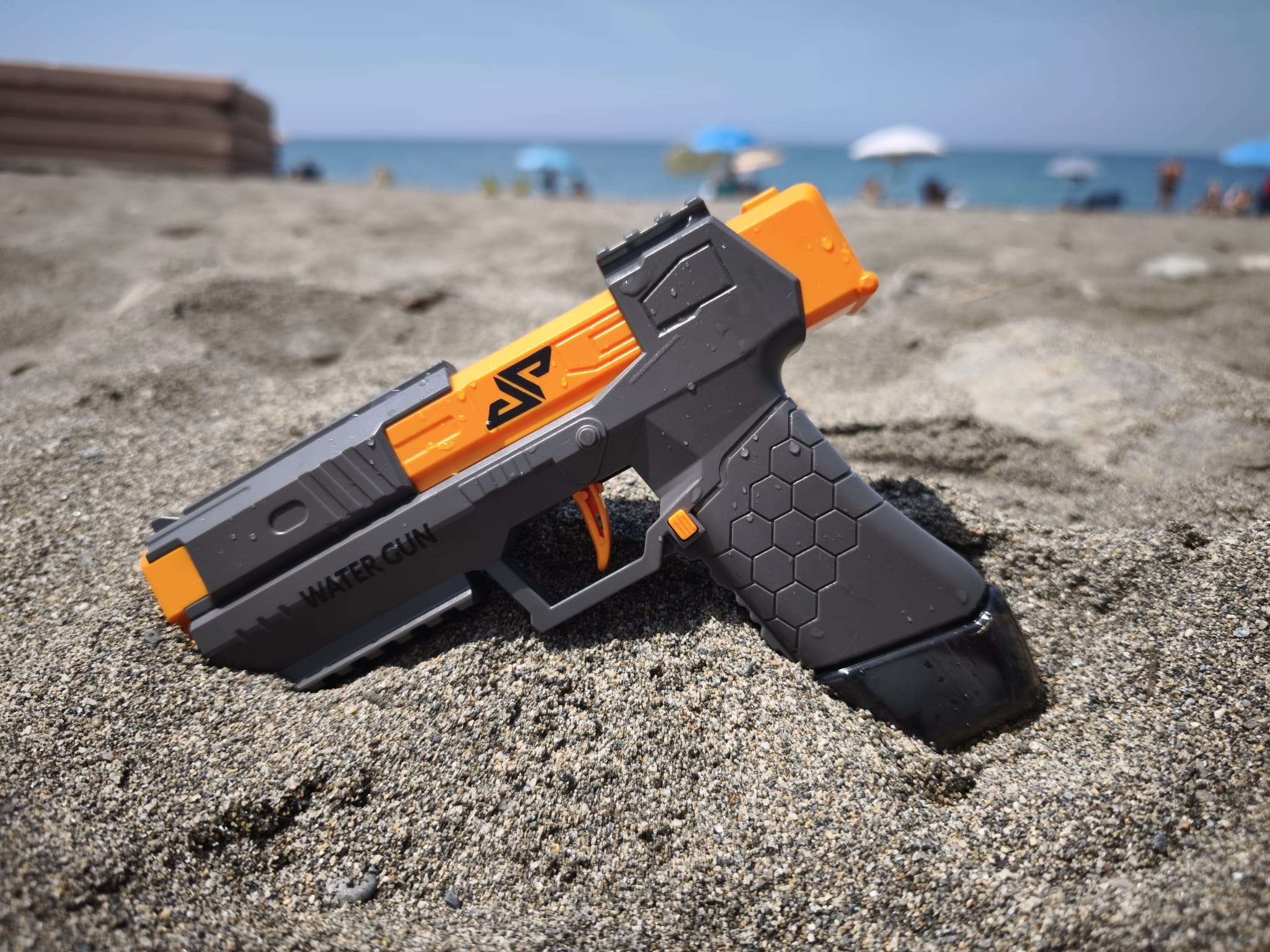 Pistola de Agua Realista Premium | Máximo Alcance y Diversión